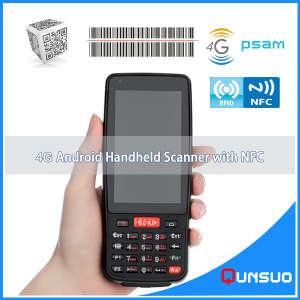 Barcode Scanner with 4G Portable Mini Wireless PDA Data Collector