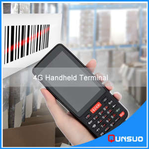 Large Screen 4G Lte Bluetooth Handheld Mobile Pdas Android Barcode Scanner